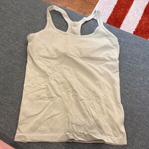 Lululemon Athletica Light Green Tank Top